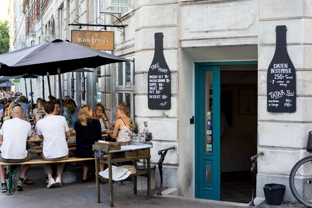 Manfreds & Vin restaurant in Copenhagen, Denmark