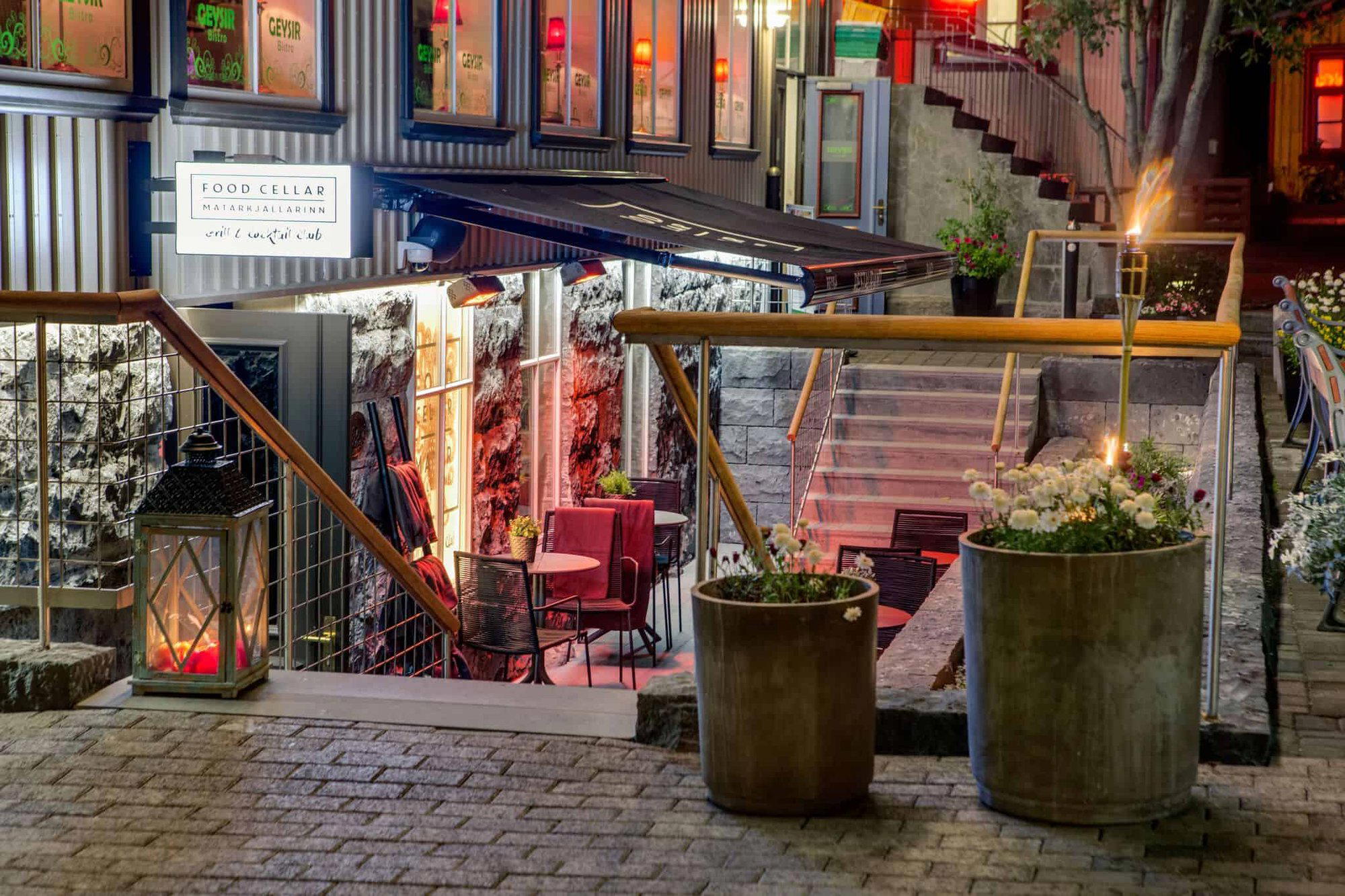 Matarkjallarinn restaurant in Reykjavík, Iceland
