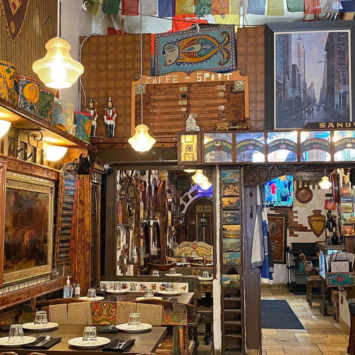Caffé Sport restaurant in San Francisco, United States