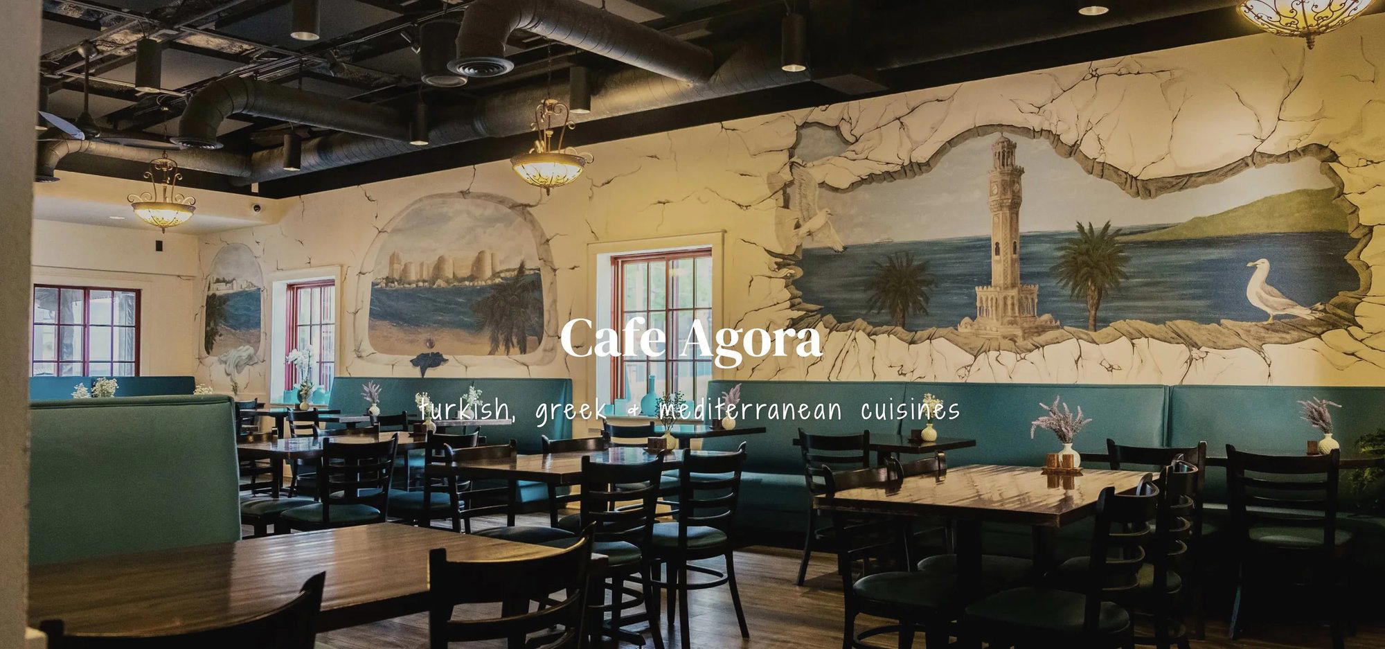 Cafe Agora restaurant in Atlanta, United States