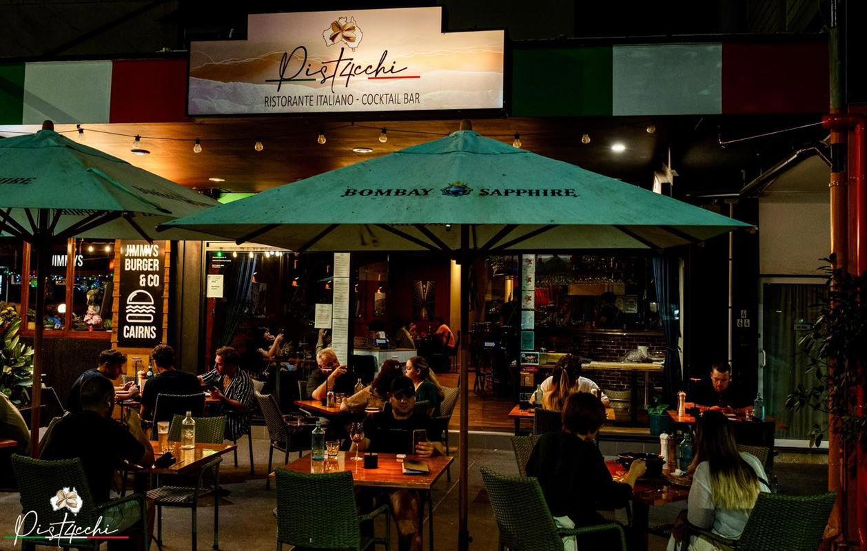 Pist4cchi restaurant in Cairns