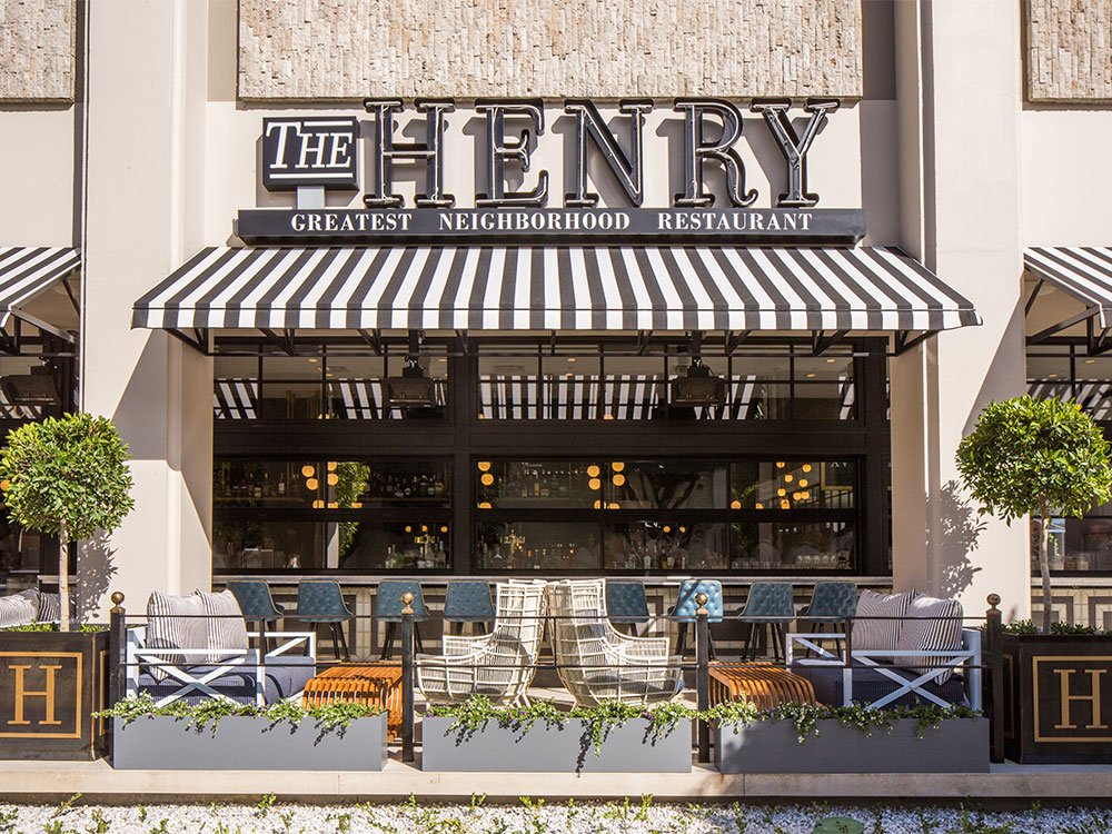 The Henry restaurant in West Hollywood, United States