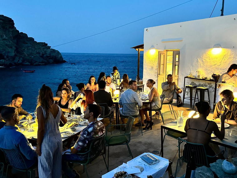 Cantina, Sifnos Island, Greece