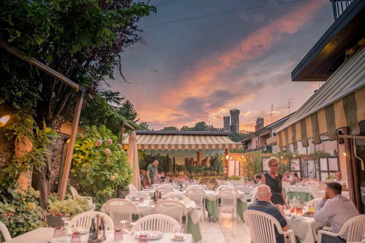 Alla Borsa restaurant in Valeggio Sul Mincio, Italy