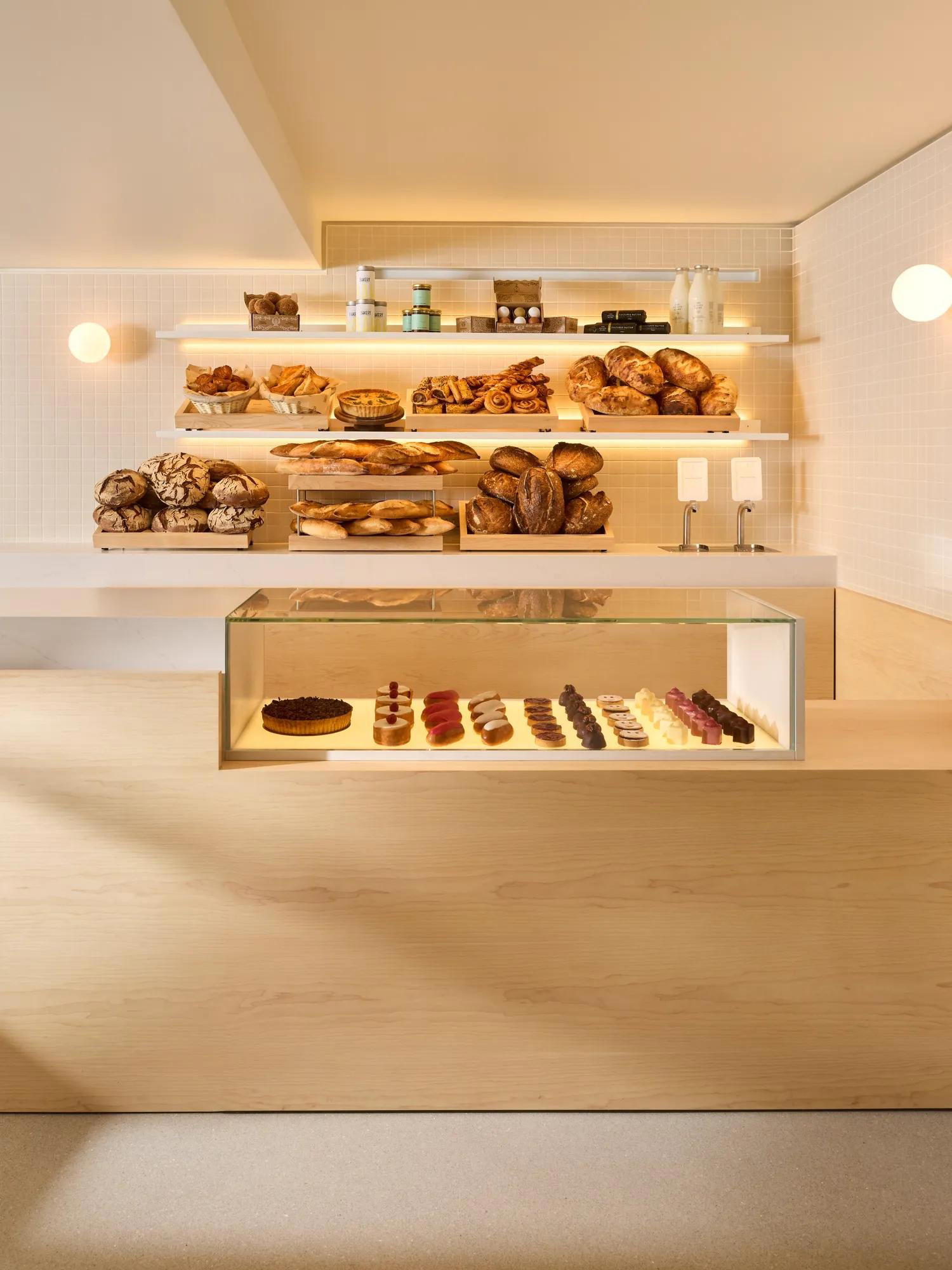 Claridge's Bakery restaurant in London, United Kingdom