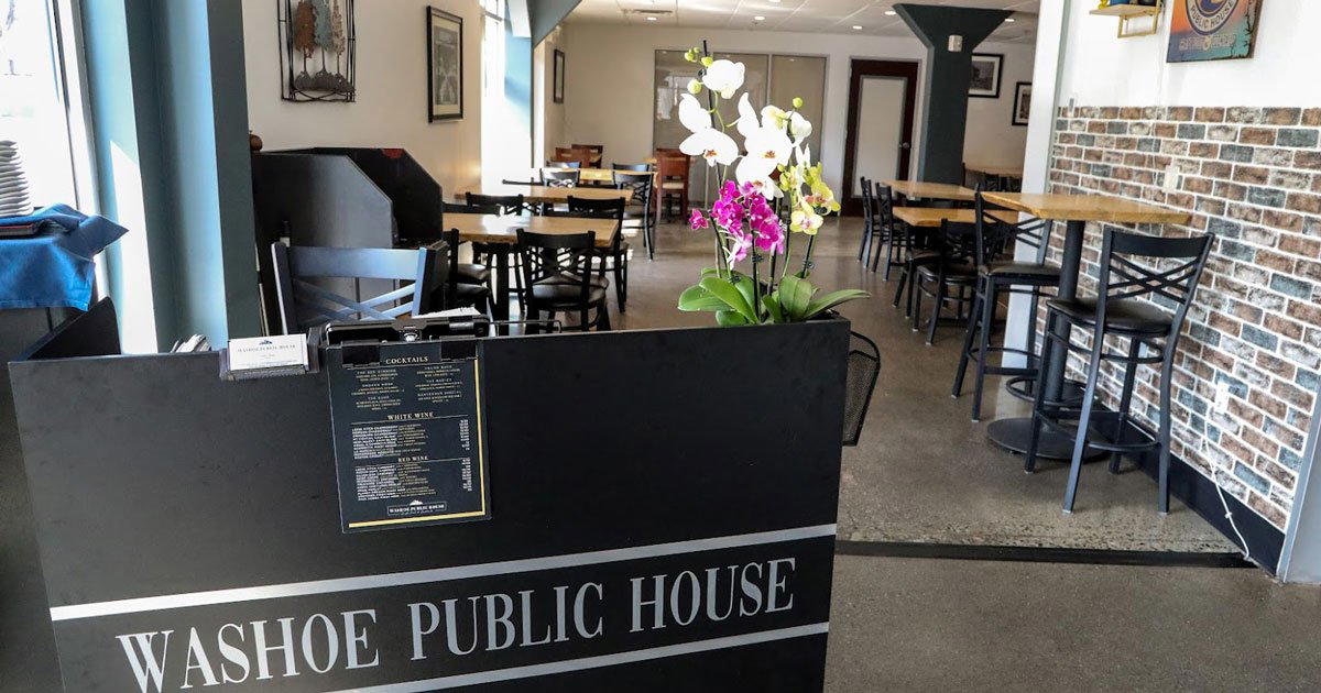 Washoe Public House restaurant in Reno, United States