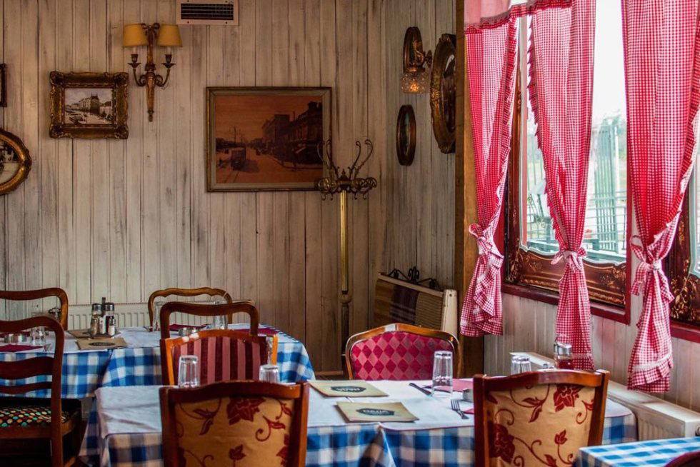 Mala Kolubara na reci restaurant in Belgrade, Serbia