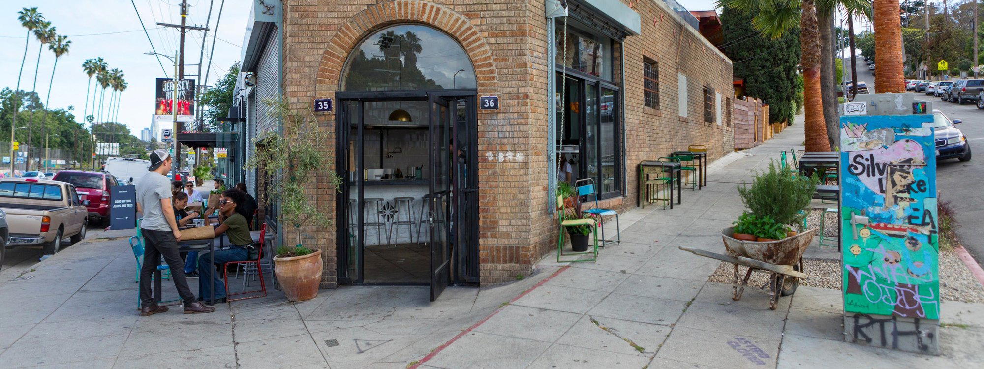 Mh Zh restaurant in Los Angeles, United States