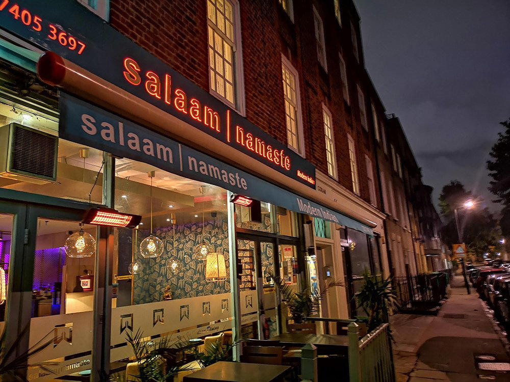 Salaam Namaste restaurant in London, United Kingdom