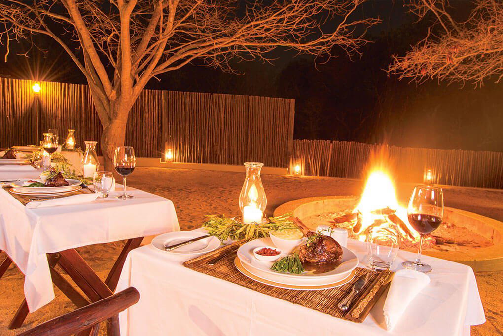 Boma restaurant in Hoedspruit