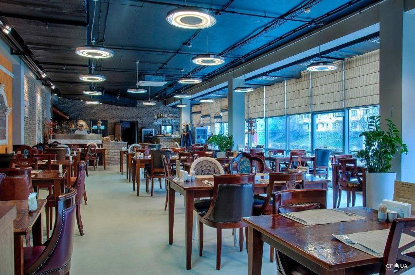 Napule restaurant in Kyiv, Ukraine