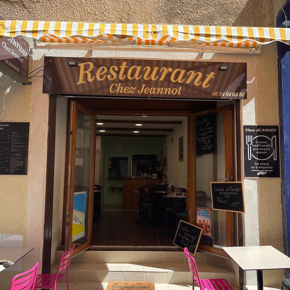 Chez Jeannot restaurant in Marseille, France
