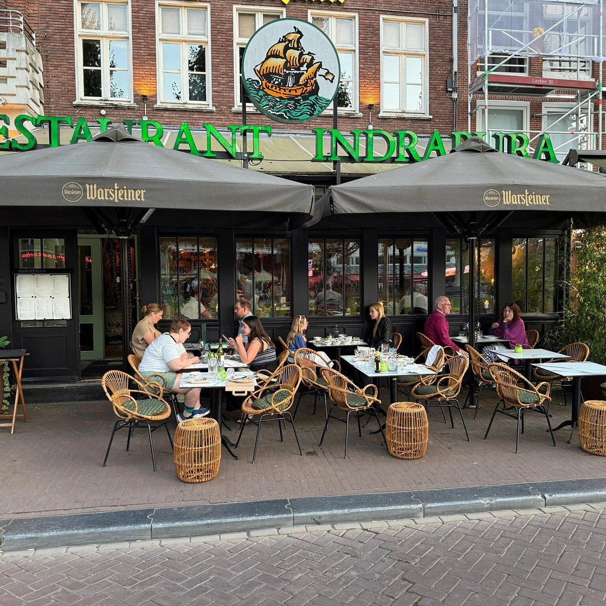 Indrapura restaurant in Amsterdam, Netherlands