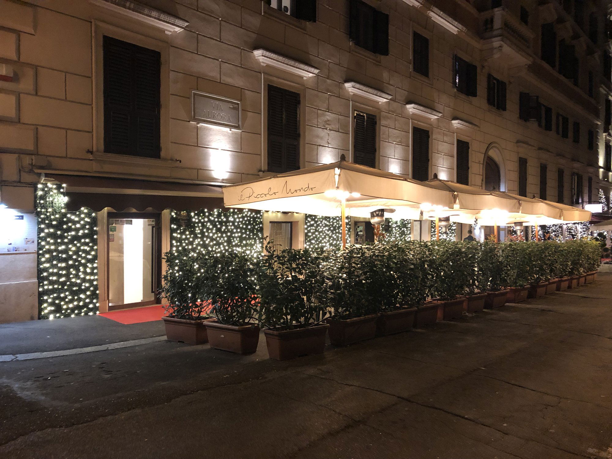 Il Piccolo Mondo, Restaurant in Rome