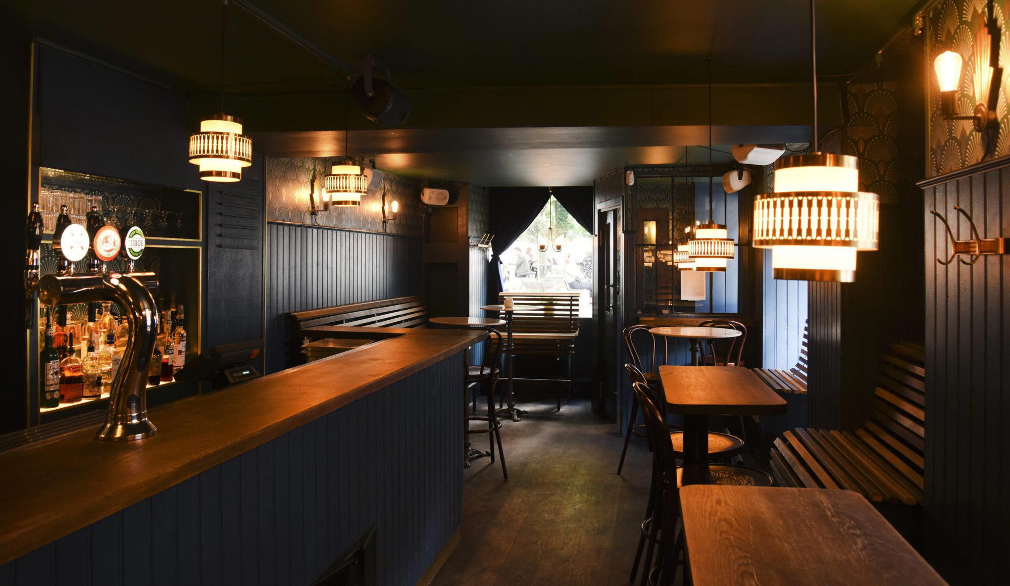 The Flatiron restaurant in Copenhagen, Denmark