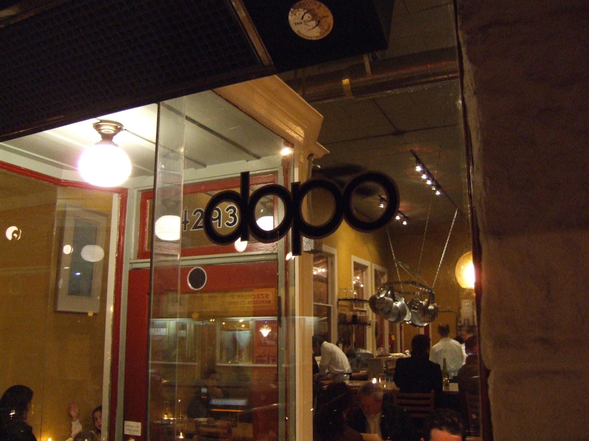 Dopo restaurant in Oakland, United States