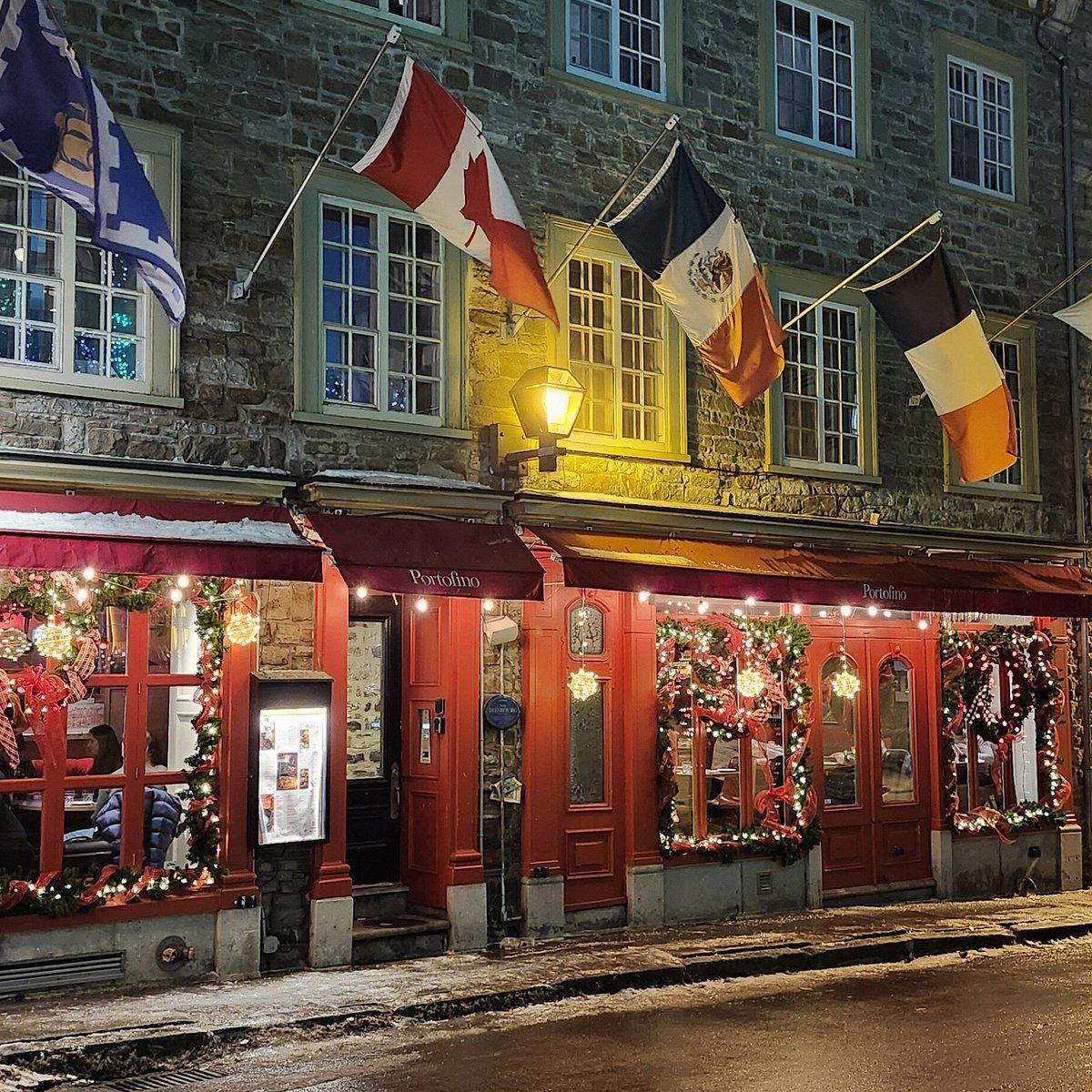 Portofino restaurant in Quebec City, Canada