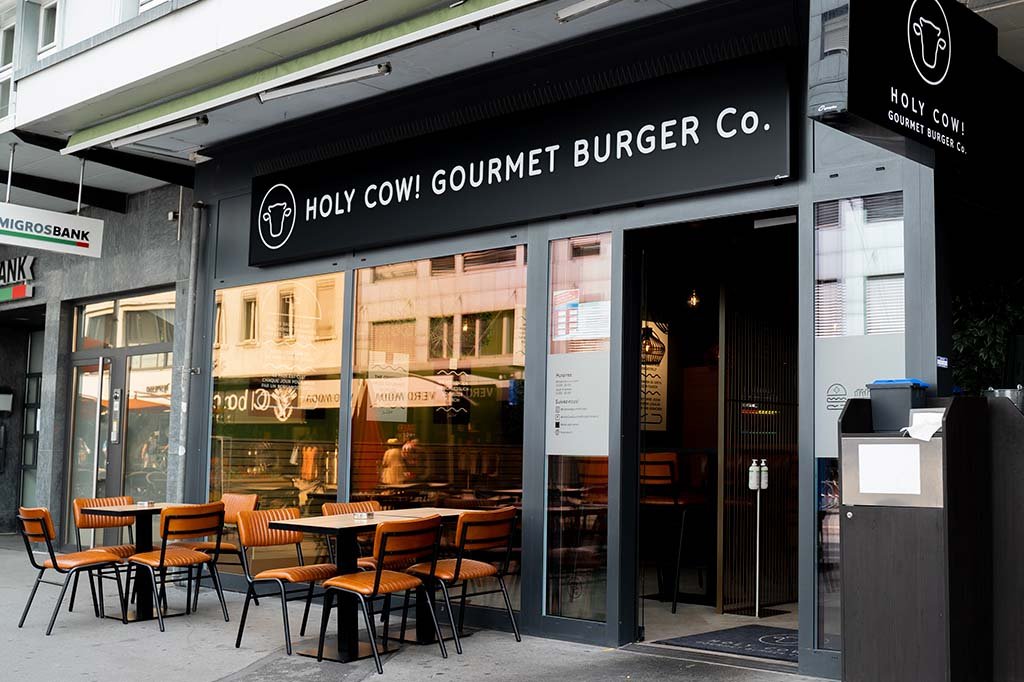 Holy Cow Gourmet Burger Company, Fribourg, Switzerland
