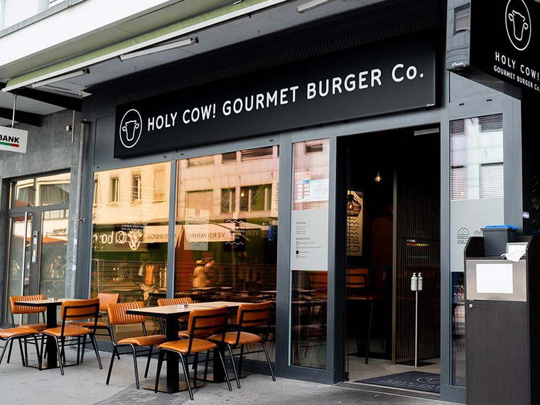 Holy Cow Gourmet Burger Company, Fribourg, Switzerland