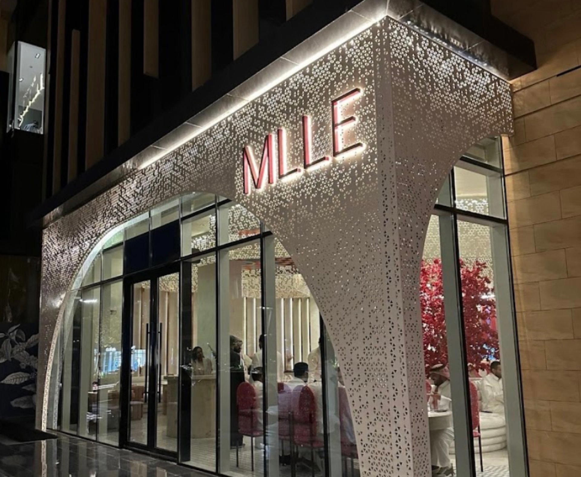 MLLE restaurant in Riyadh, Saudi Arabia