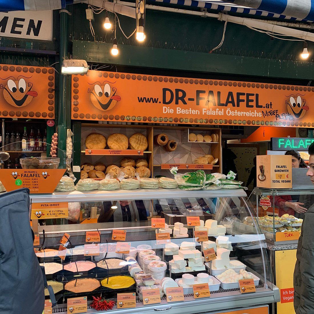 DR-FALAFEL restaurant in Vienna, Austria