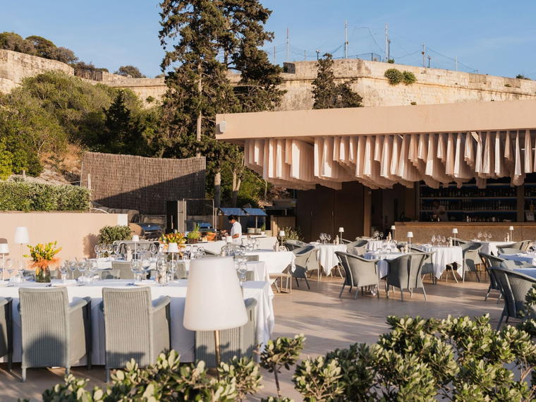Bastion Pool Bar & Restaurant, Floriana, Malta