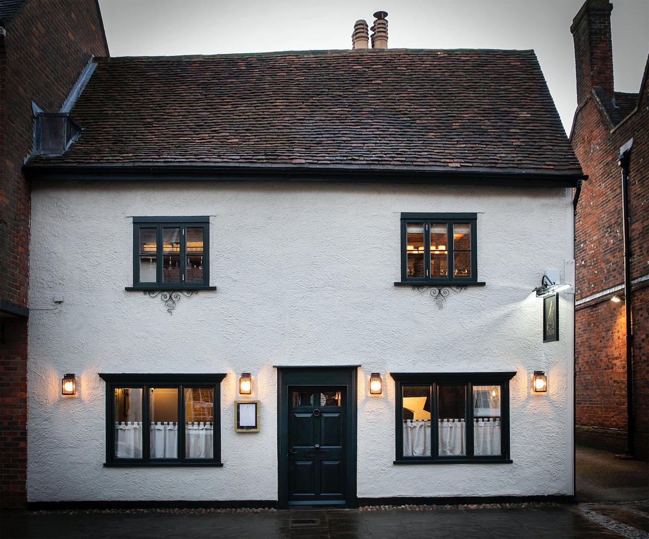 The Falcon restaurant in Buntingford, United Kingdom