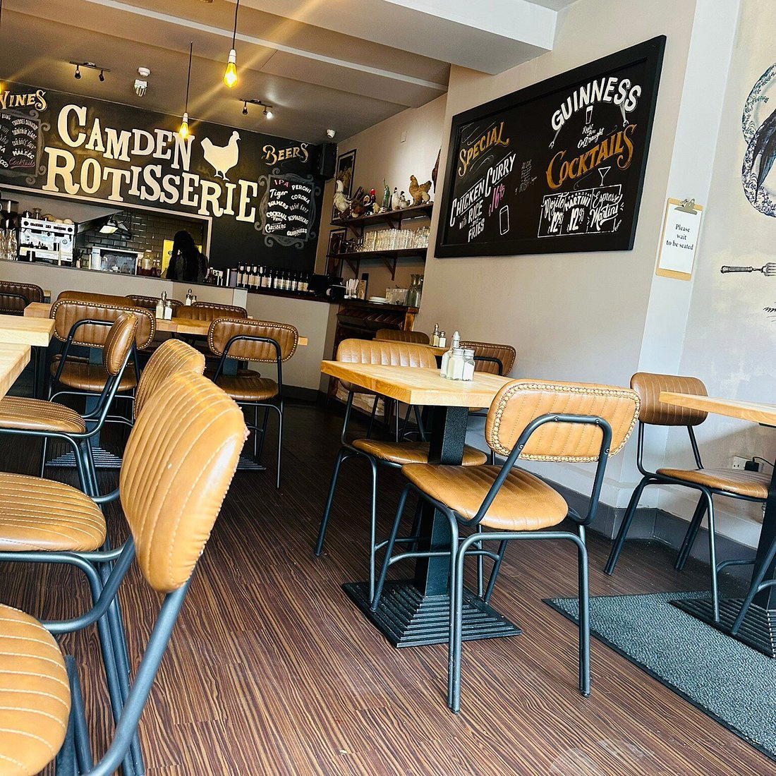Camden Rotisserie restaurant in Dublin, Ireland