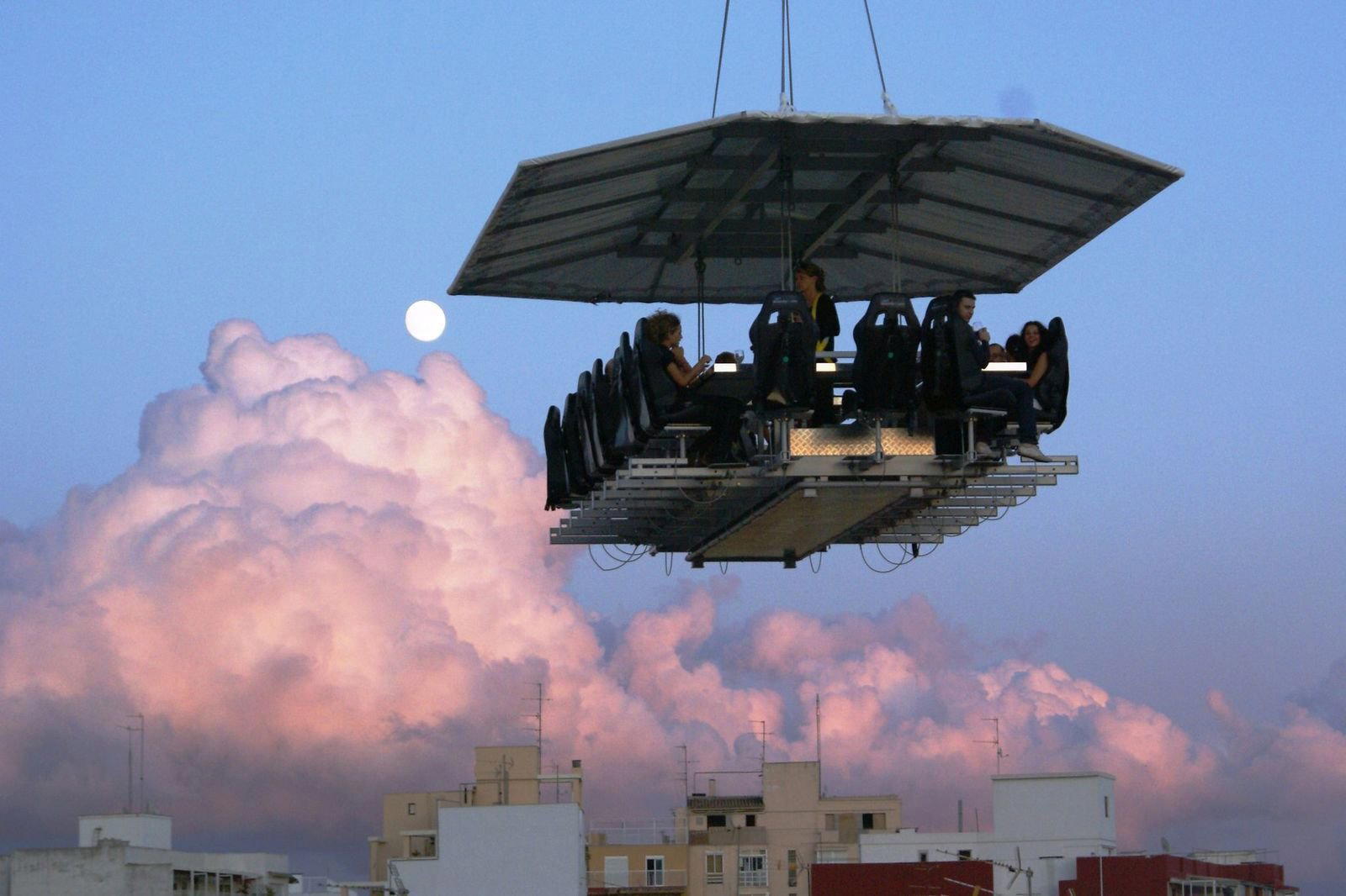 Air restaurant in Tokyo, Japan
