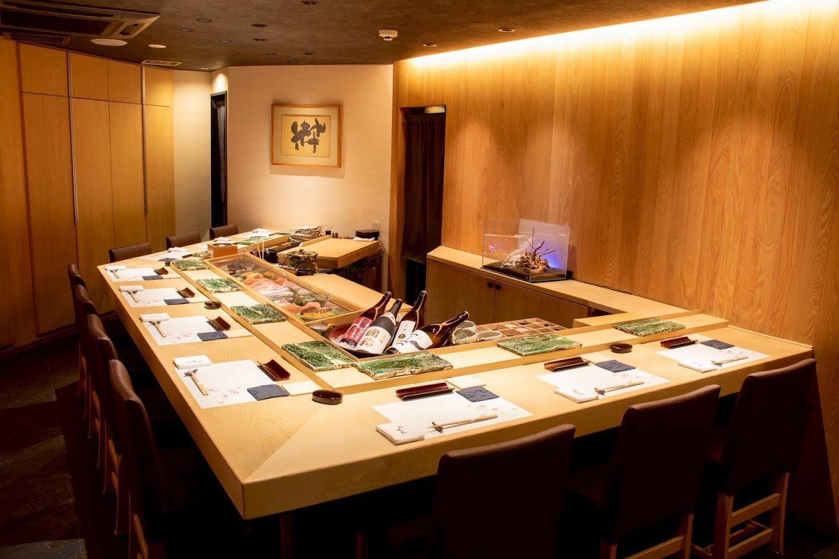 Sushi Saikou restaurant in Sapporo, Japan