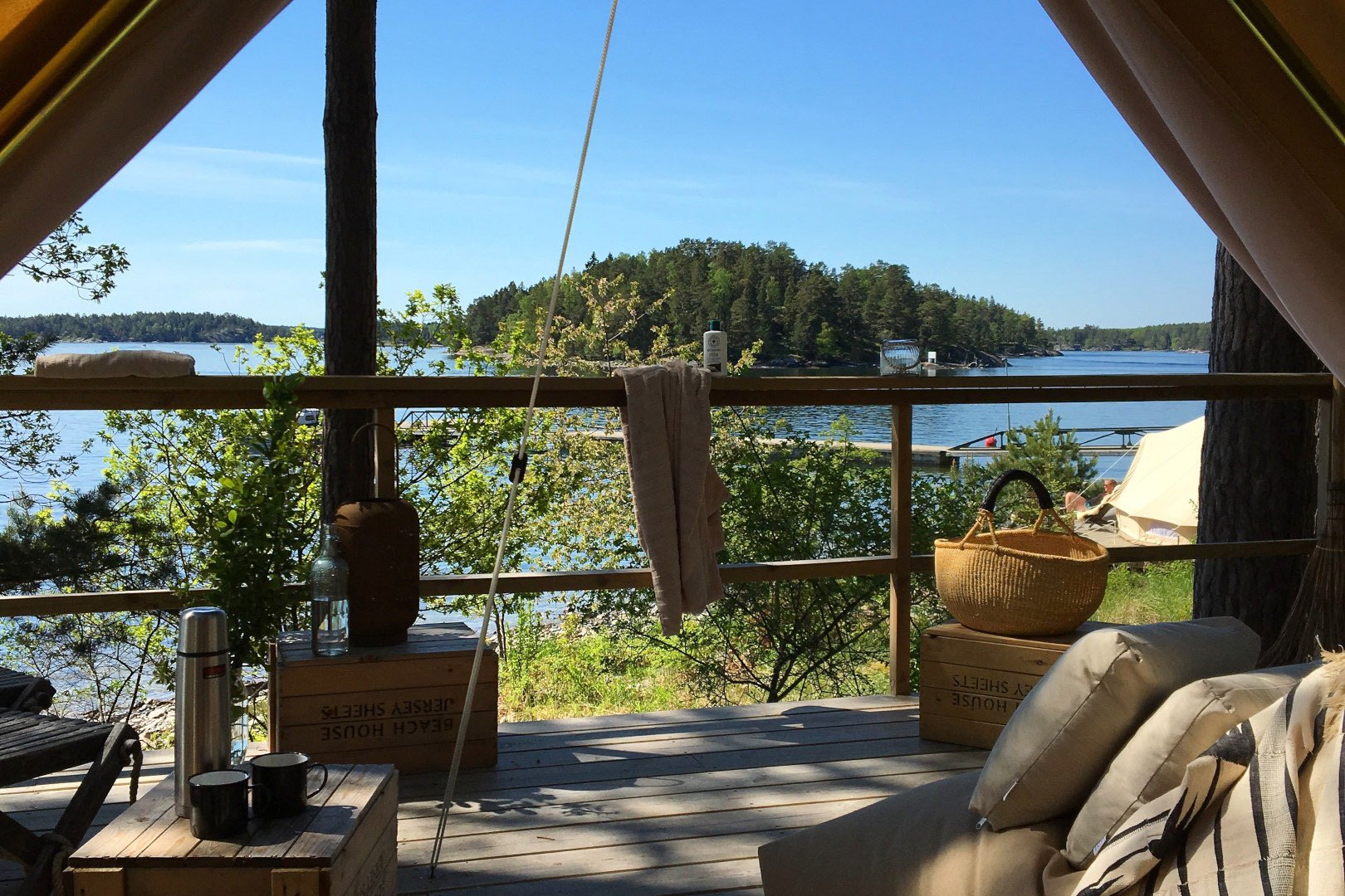 Svartsö Krog restaurant in Stockholm county, Sweden