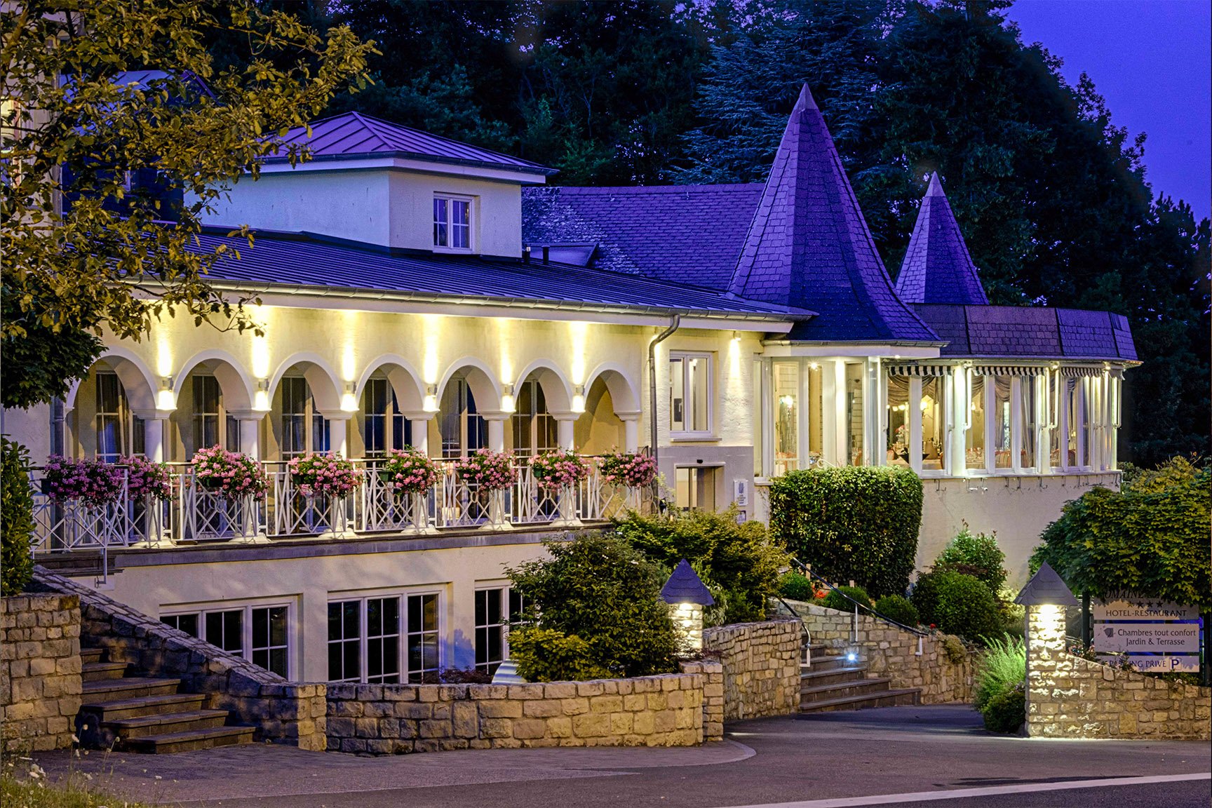 Domaine La Forêt restaurant in Remich, Luxembourg