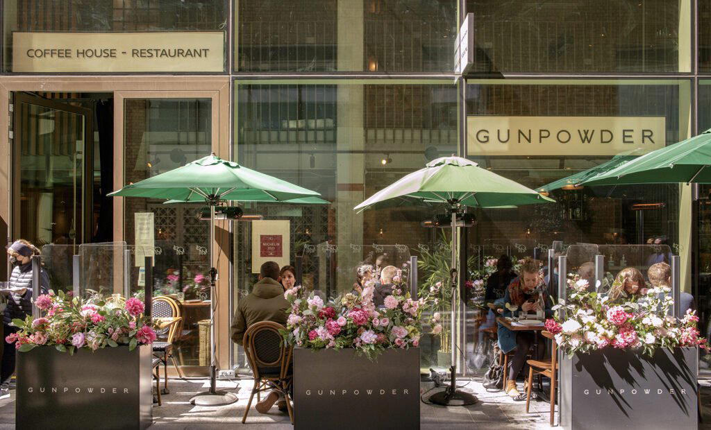 Gunpowder Tower Bridge restaurant in London, United Kingdom