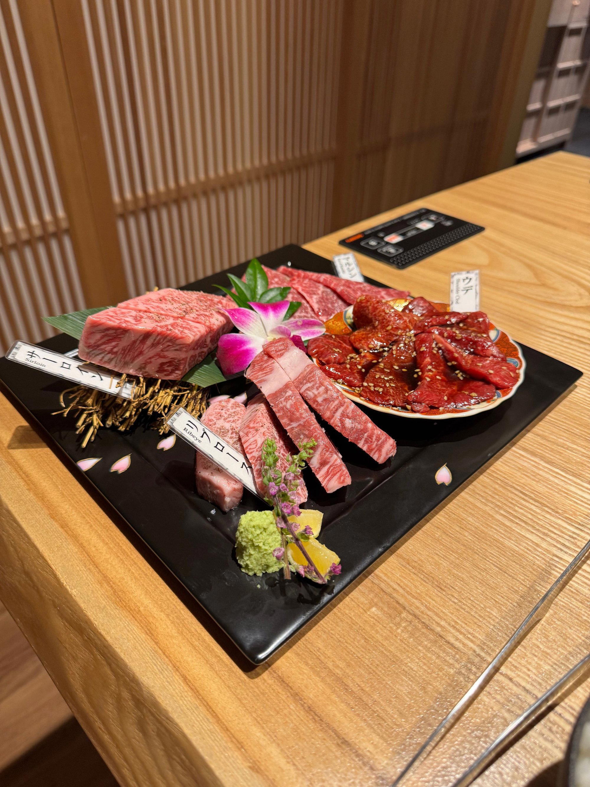 Kobe beef 512 restaurant in Tokyo, Japan