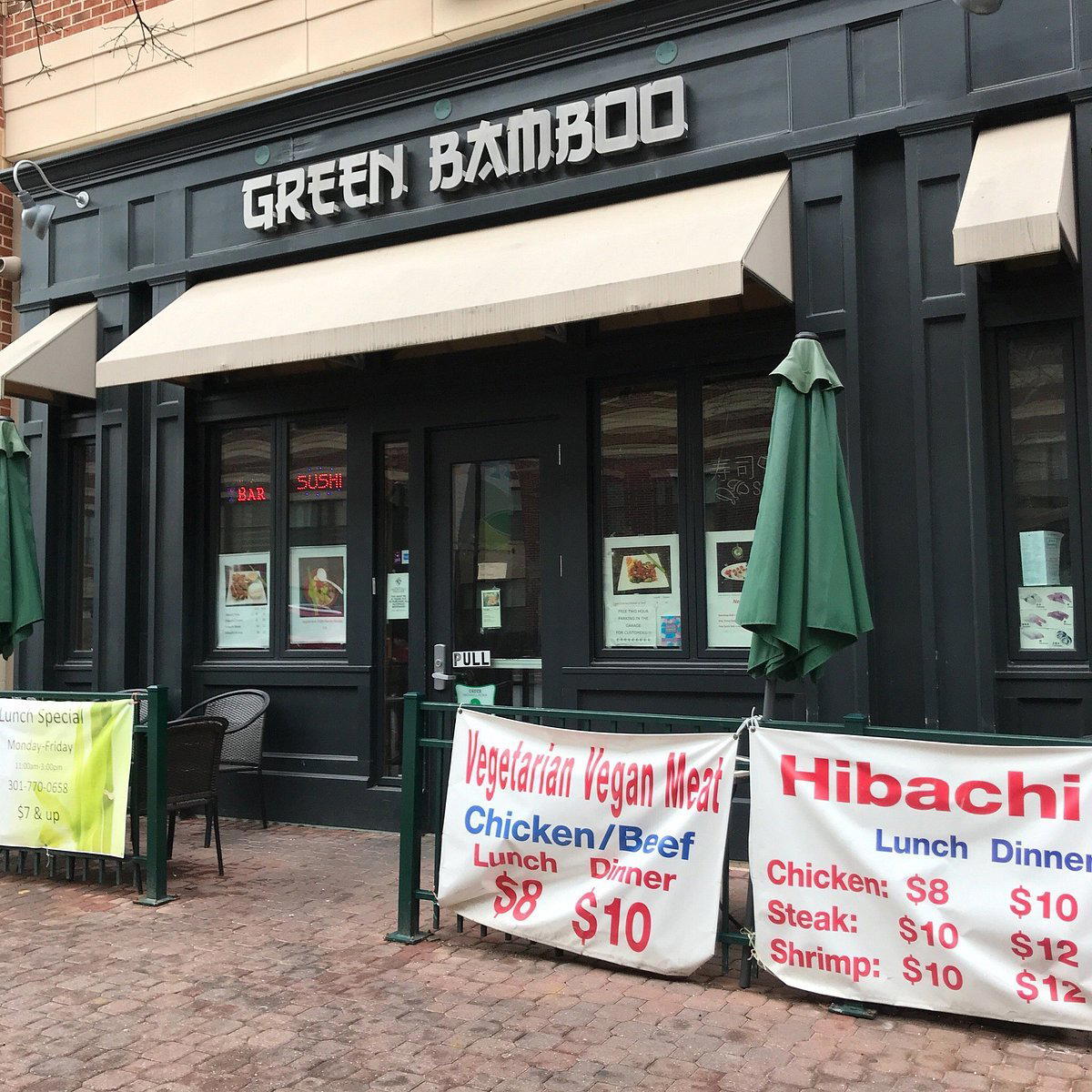 Green Bamboo Asian Bistro restaurant in Rockville, United States