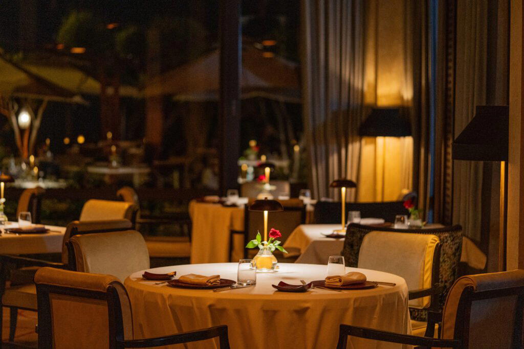 Capricci restaurant in Marrakech, Morocco