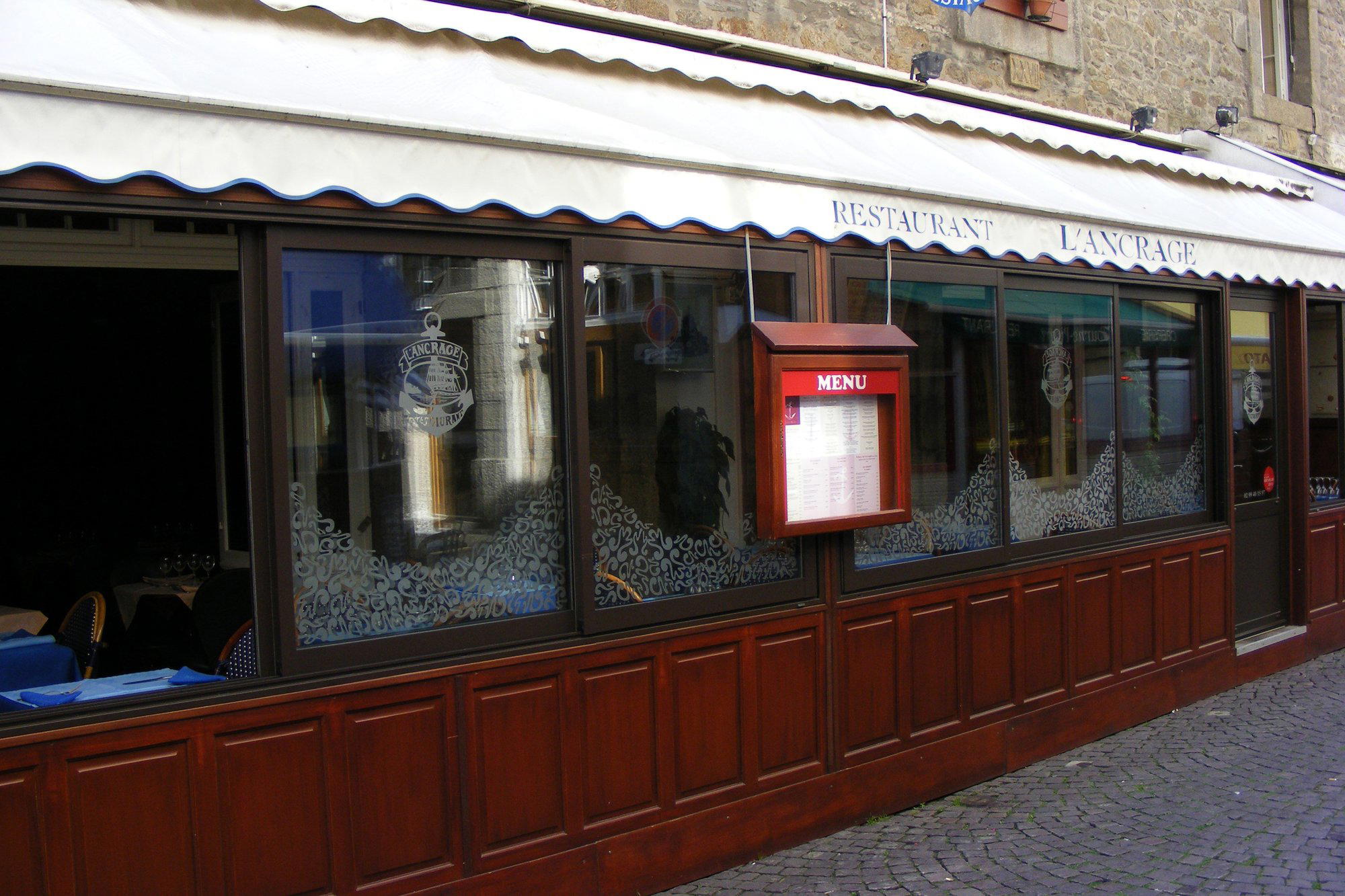 L'Ancrage restaurant in Saint Malo, France