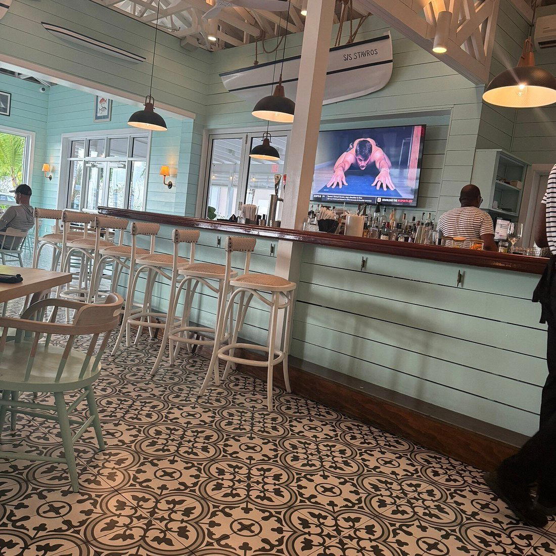 The Captain's Table restaurant in Nassau