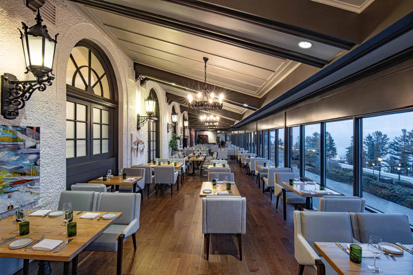Le Point Cardinal restaurant in Québec