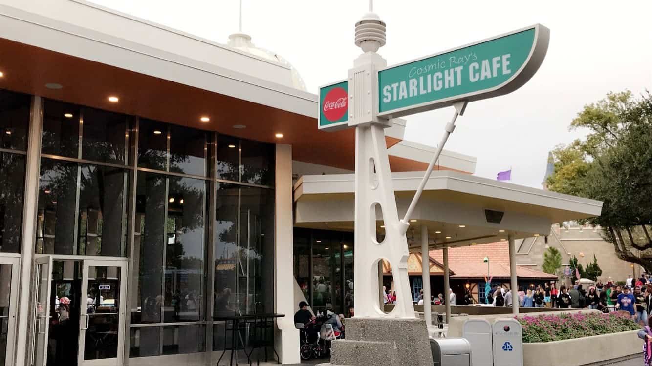 Cosmic Ray's Starlight Café restaurant in Orlando, United States