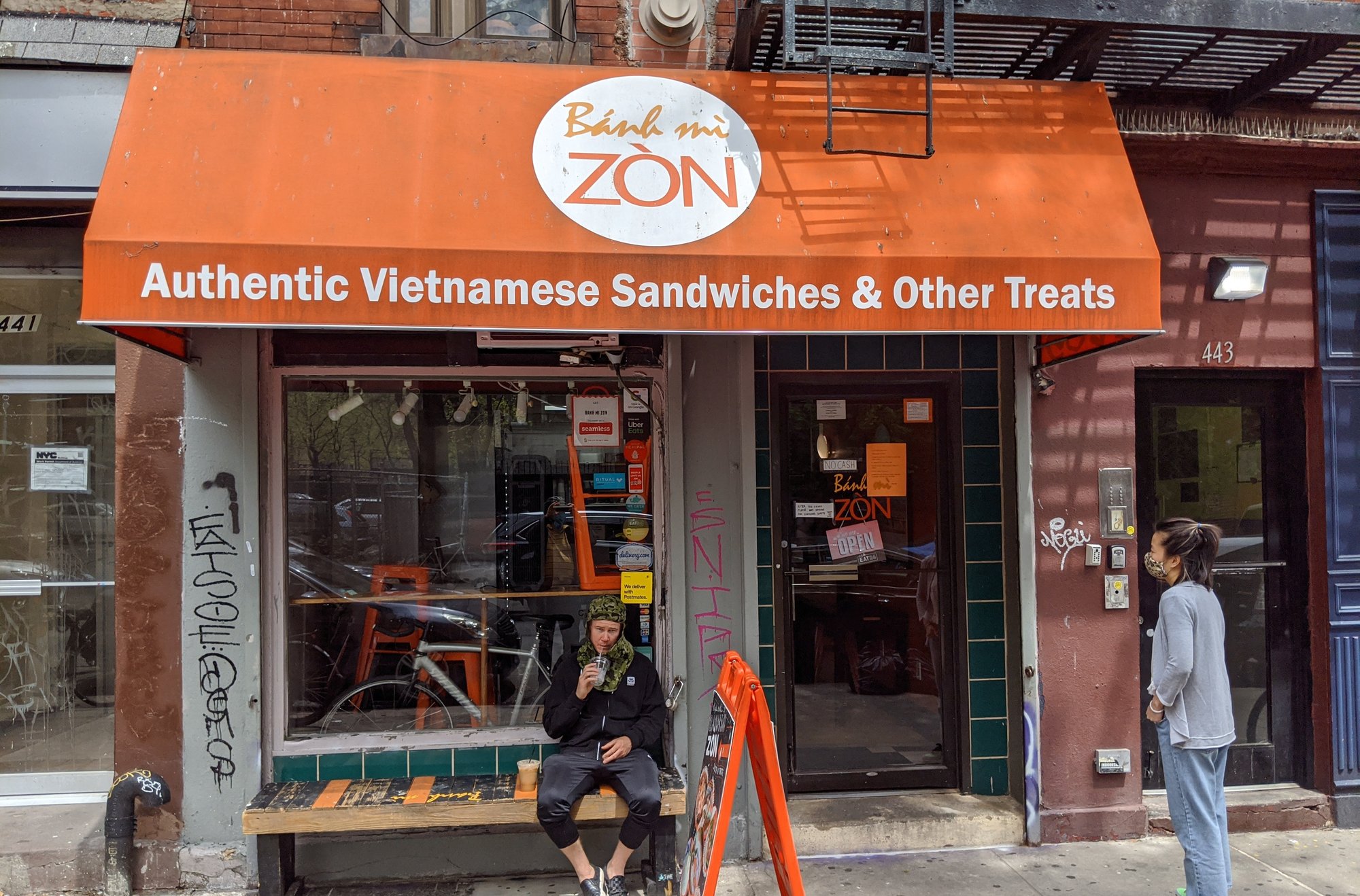 Banh Mi Zon restaurant in New York City, United States