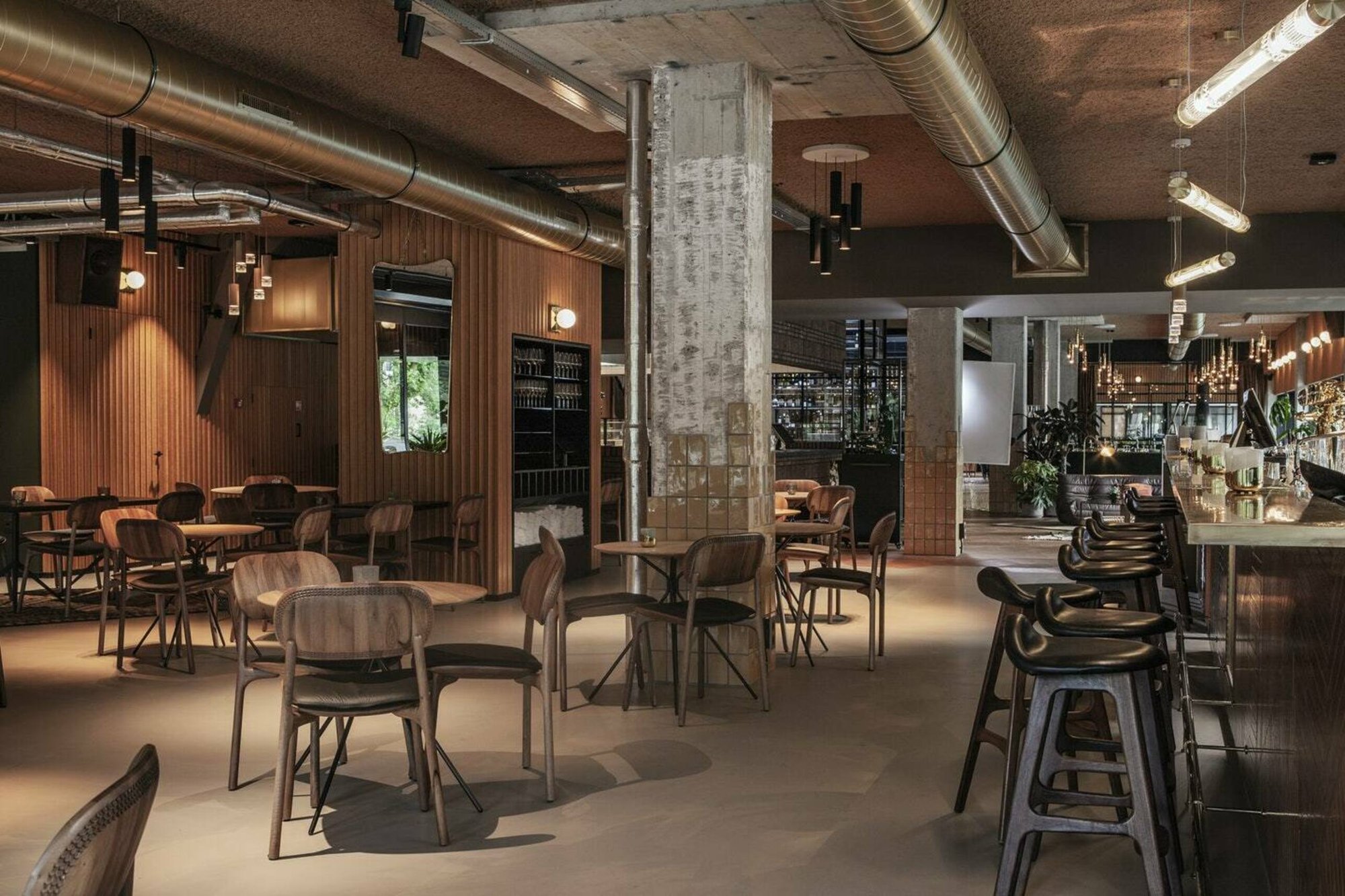 The Lobby Fizeaustraat restaurant in Amsterdam, Netherlands