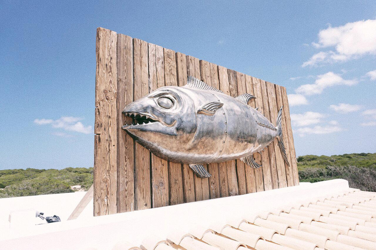 Es Còdol Foradat restaurant in Sant Francesc de Formentera, Spain
