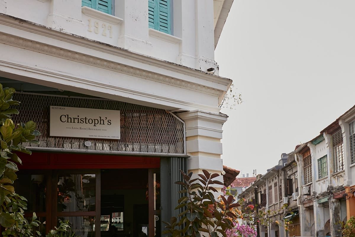 Christoph's restaurant in Penang, Malaysia