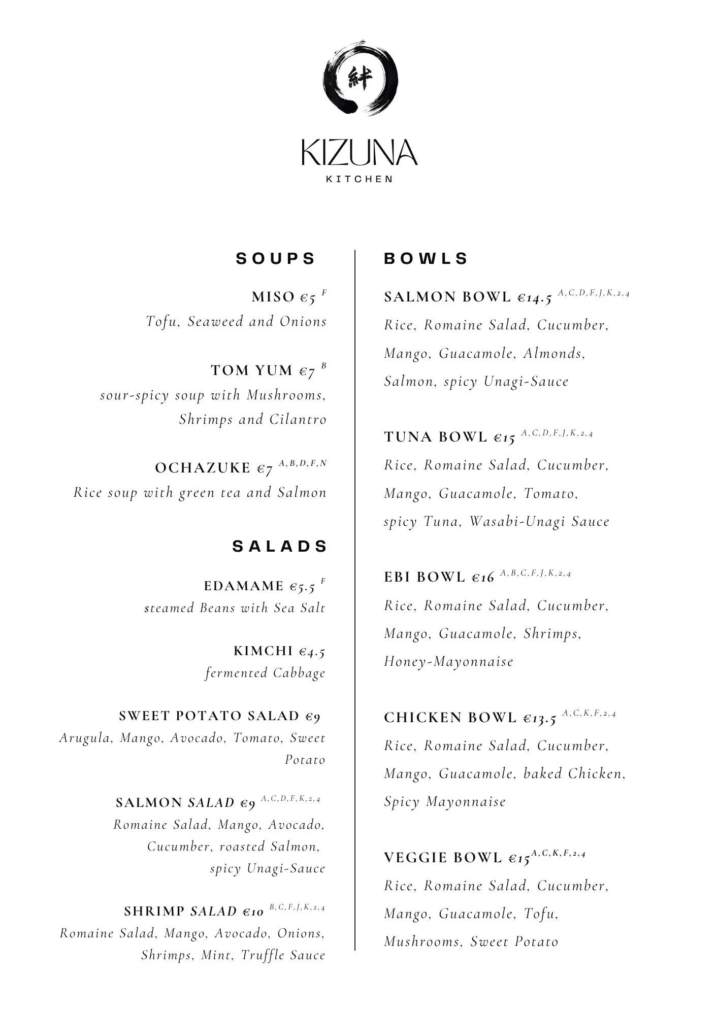 KIZUNA KITCHEN restaurant in Munich, Germany