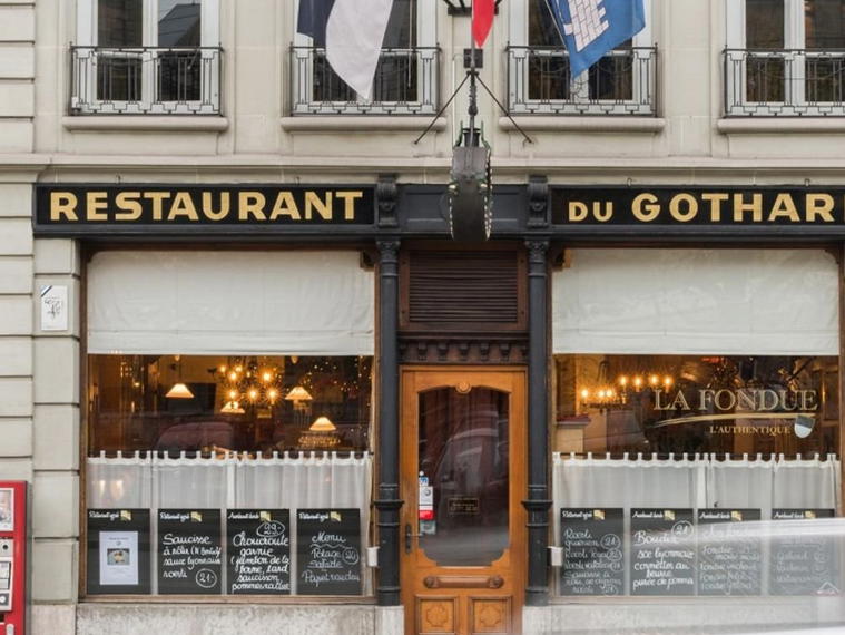 Café Du Gothard, Fribourg, Switzerland