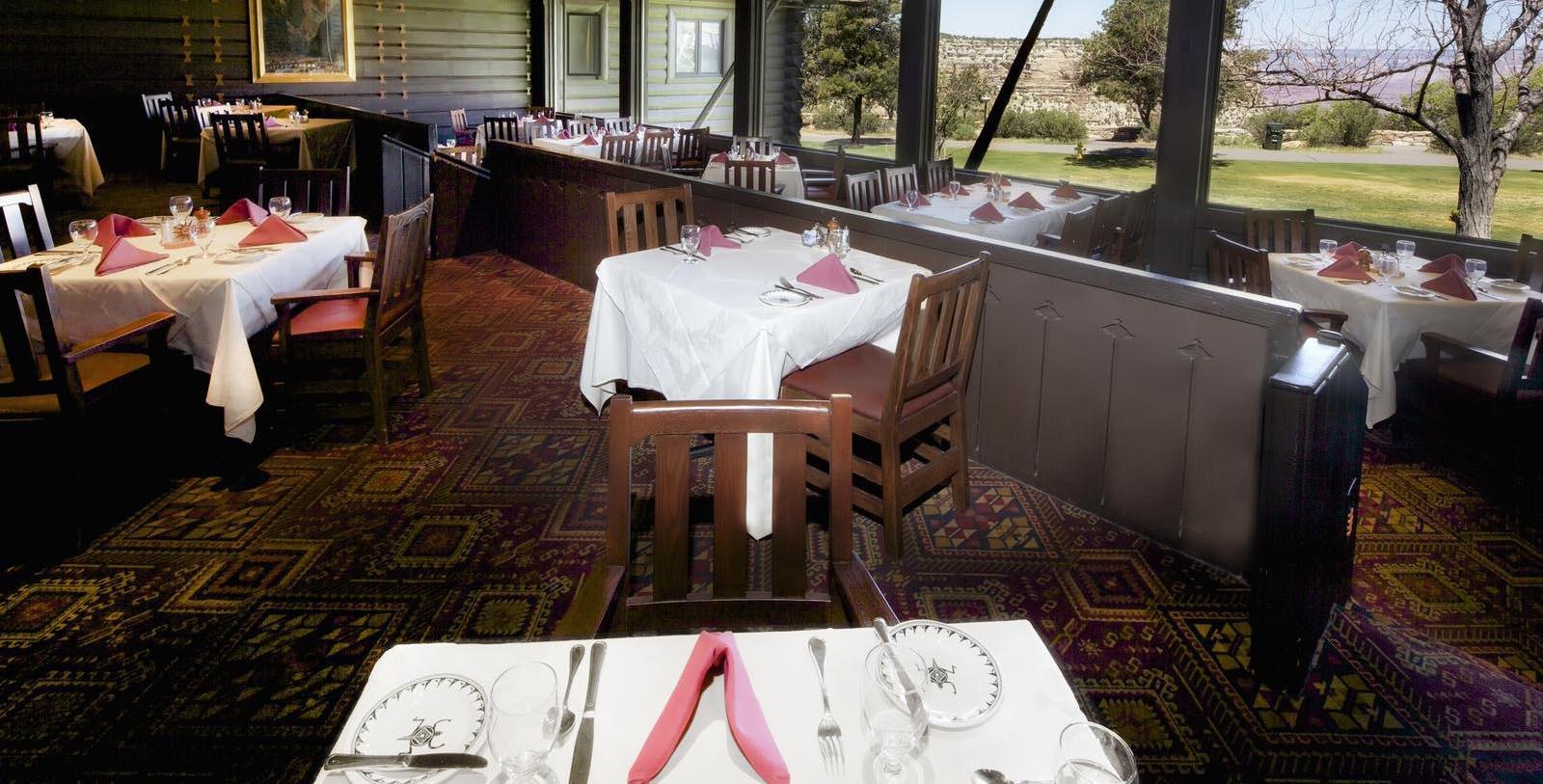 El Tovar Dining Room restaurant in Grand Canyon, United States