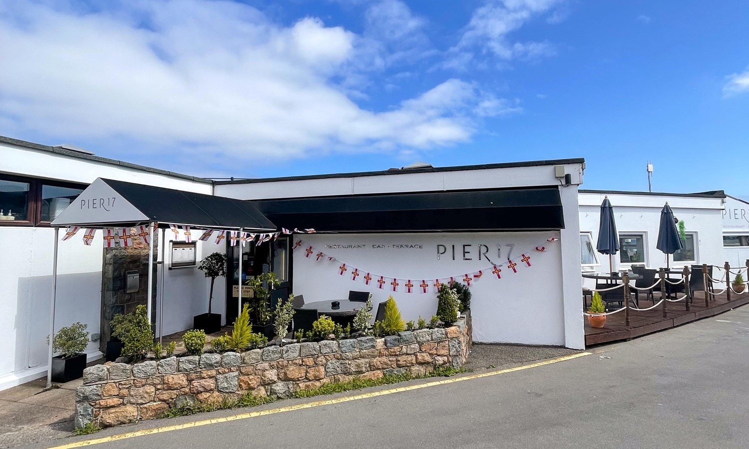 Pier 17 restaurant in St Peter Port, United Kingdom