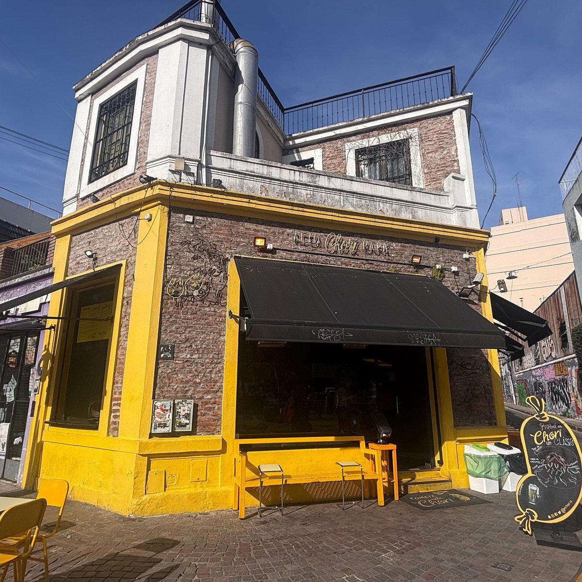 Chori restaurant in Buenos Aires, Argentina