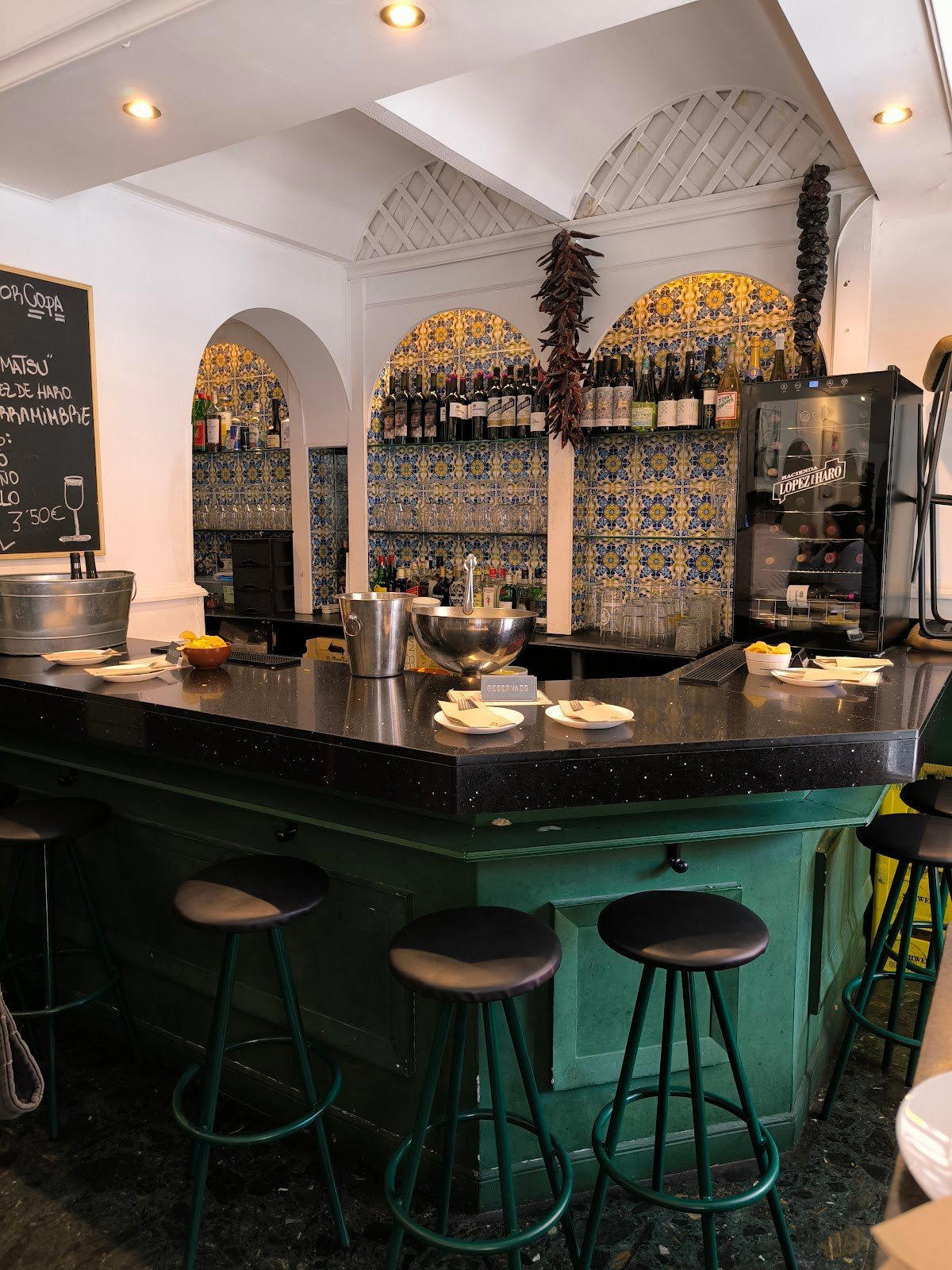 Chez Pepito restaurant in Madrid, Spain